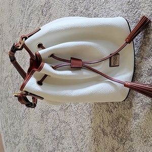 Drawstring bucket Dooney and Bourke like NWOT
